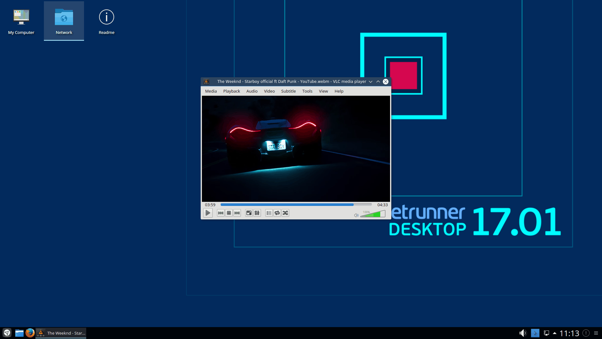  Netrunner 17.01 Desktop Debian-based with Plasma 5.8.2